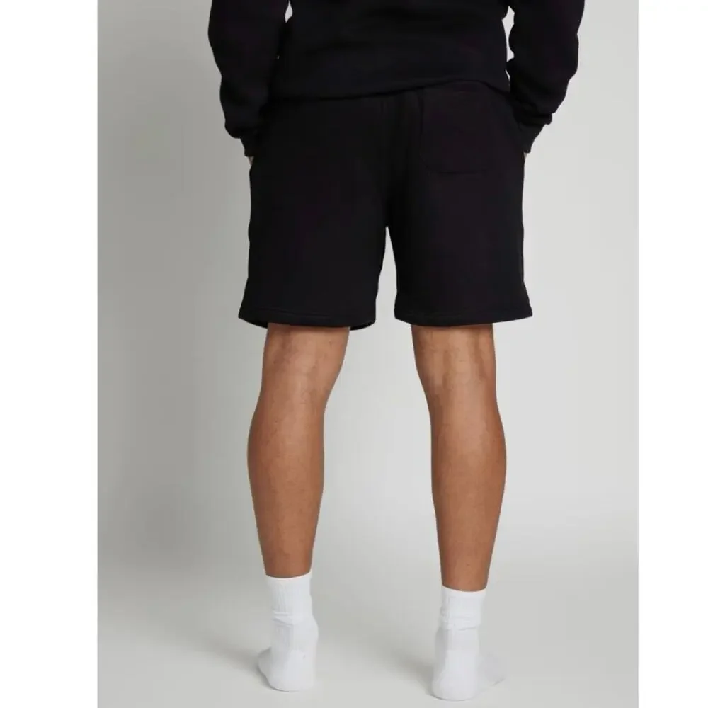 COMFRT Basic Fleece Short in Onyx Black